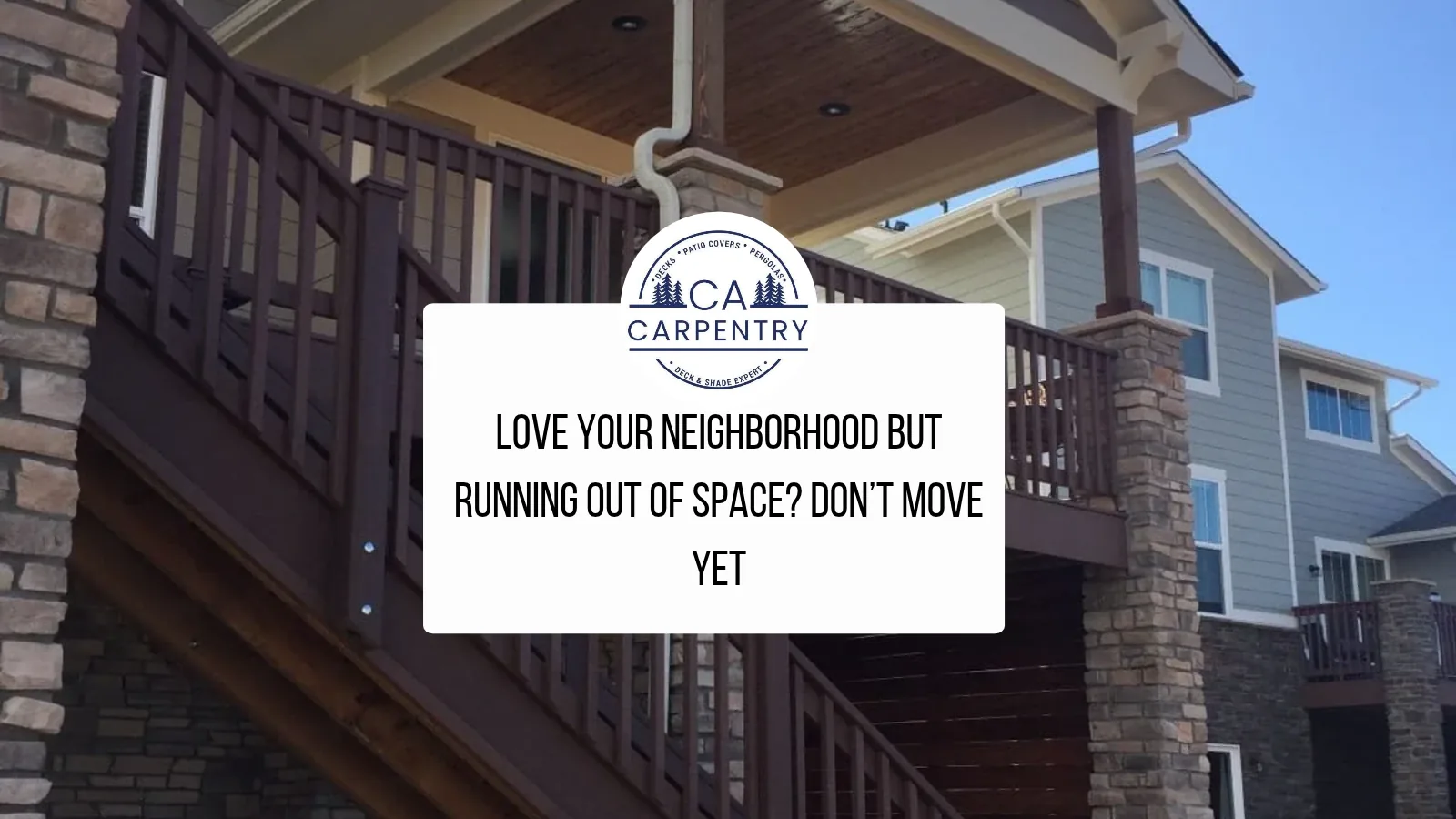 Colorado home with a new room addition matched to the existing house, a room addition instead of moving
